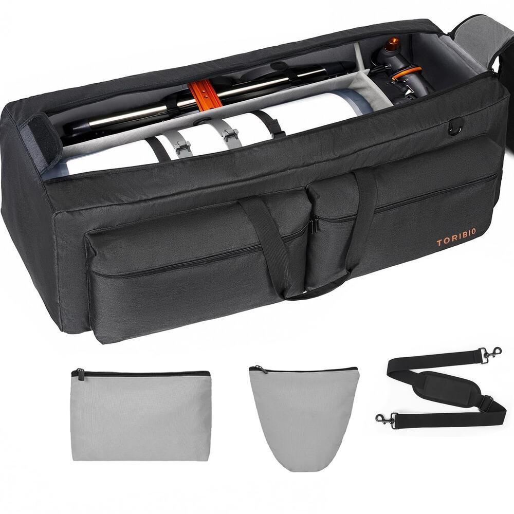 TORIBIO 40" Telescope Carrying Case Padded Storage Travel Bag